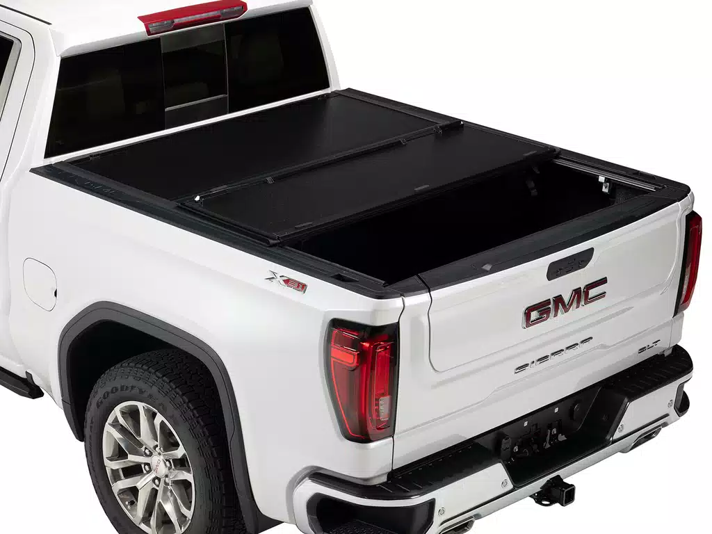 Gator EFX Hard Tri-Fold Tonneau Cover Polymer Coated | TruckBedShop